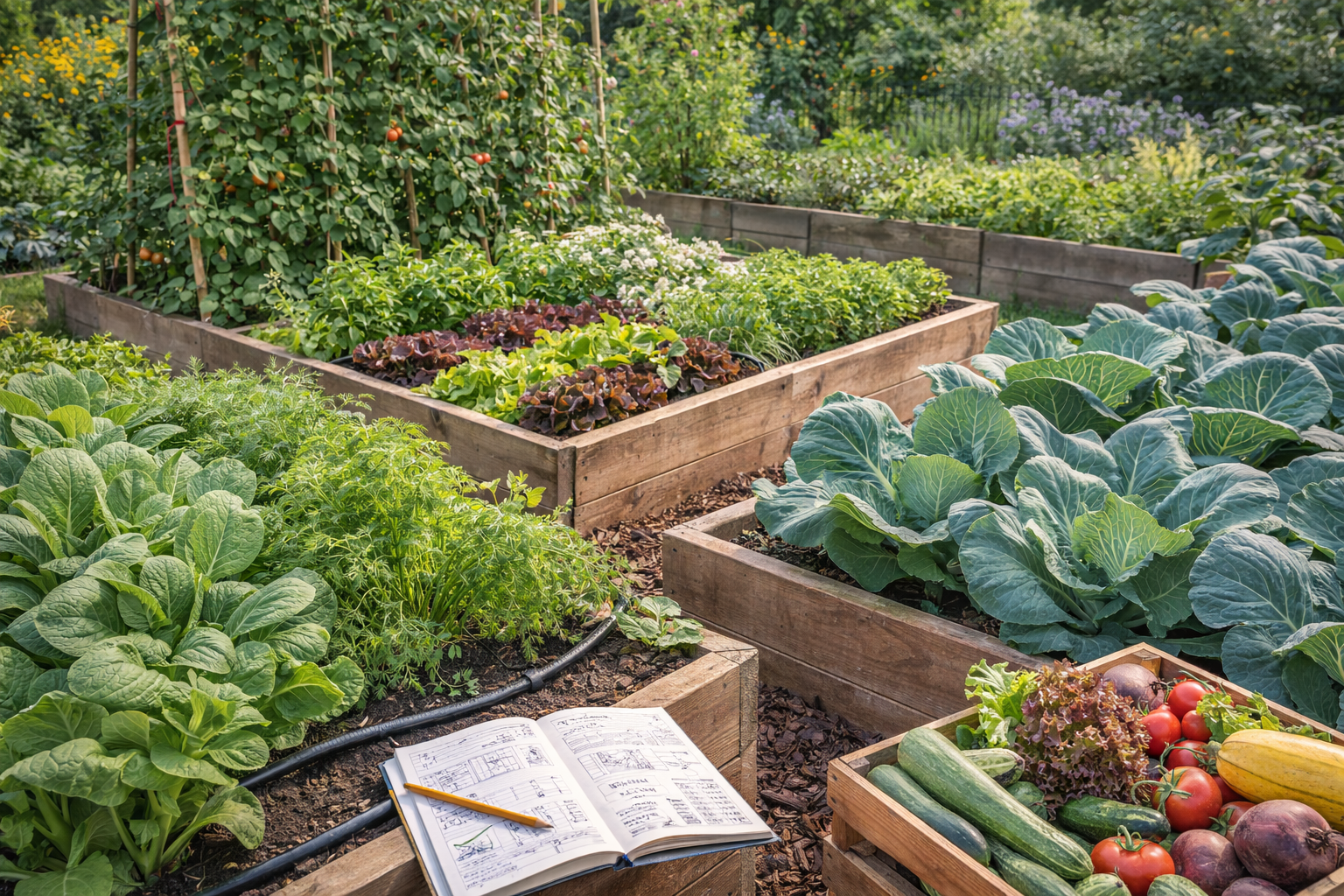 Przydomowy warzywnik: plan upraw, płodozmian i proste sposoby na lepsze plony