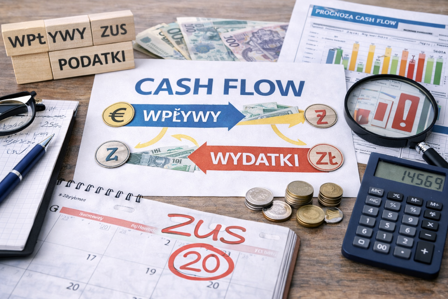 Cash flow w małej firmie: jak kontrolować płynność i nie wpaść w zatory płatnicze